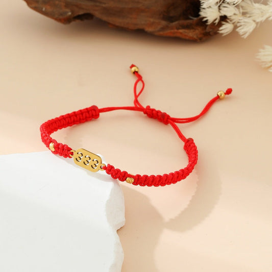 Buddha & Karma 333 Divine Guidance Angel Number Bracelet
