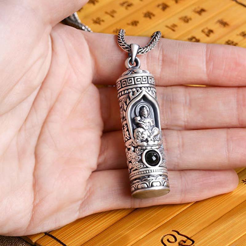 Wear FengShui Chinese Zodiac Natal Buddha Projection Prosperity Necklace Pendant