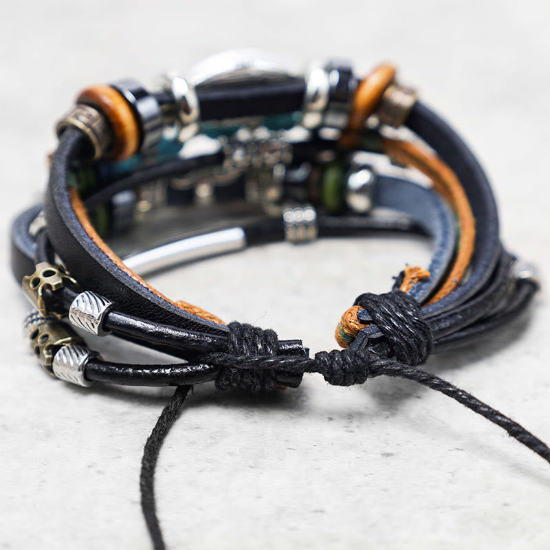 Wear FengShui Tibetan Turquoise Evil Eye Purification Bracelet