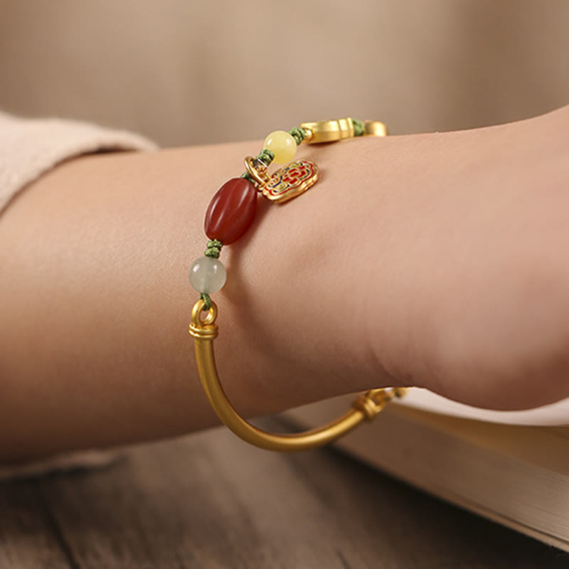 Wear FengShui Tibetan Auspicious Clouds Fortune Happiness Wealth Luck Bracelet