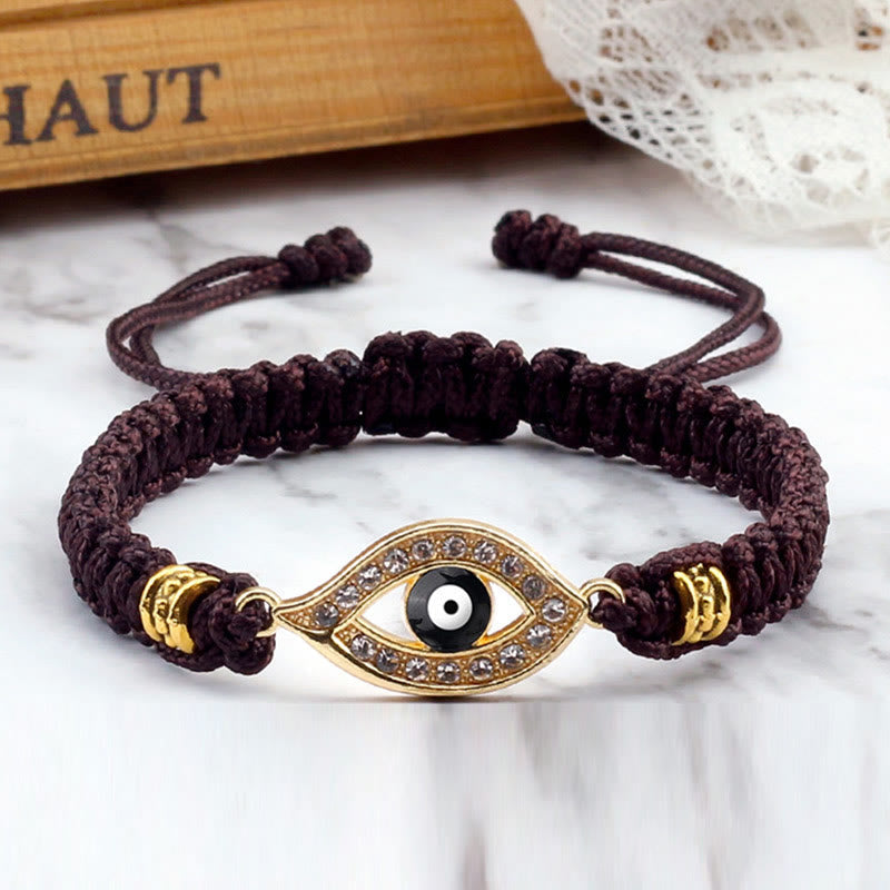Wear FengShui Evil Eye Keep Away Evil Spirits String Bracelet