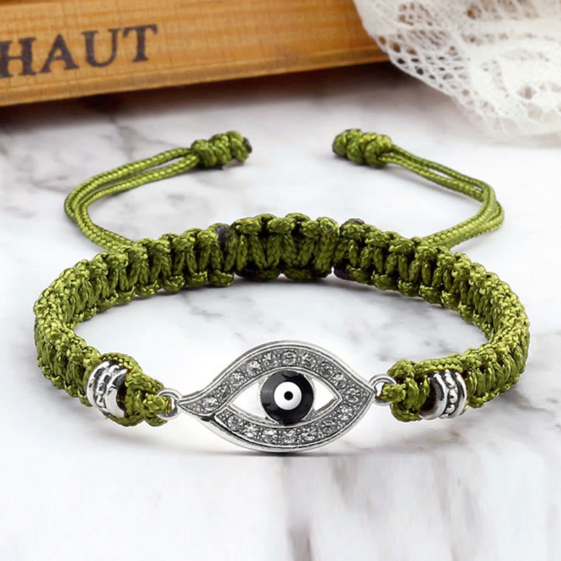 Wear FengShui Evil Eye Keep Away Evil Spirits String Bracelet