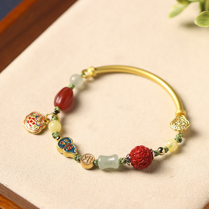 Wear FengShui Tibetan Auspicious Clouds Fortune Happiness Wealth Luck Bracelet