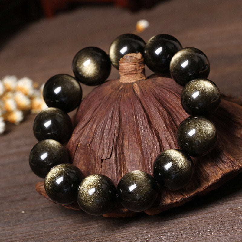 Wear FengShui Tibetan Obsidian Purification Bracelet