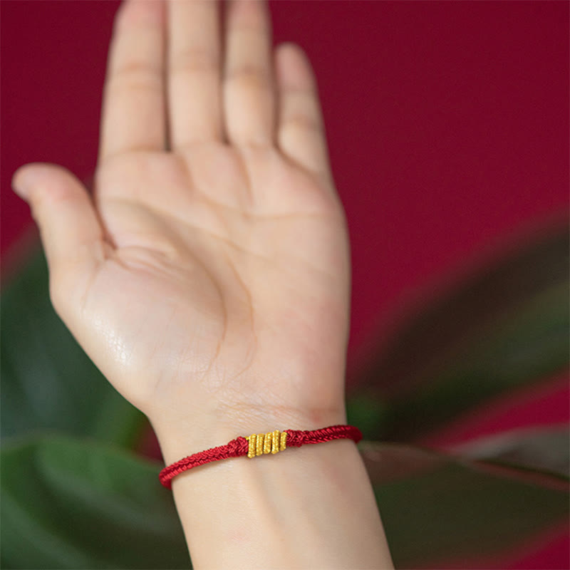 Wear FengShui Handcrafted King Kong Knot Luck Protection Braid Rope Bracelet
