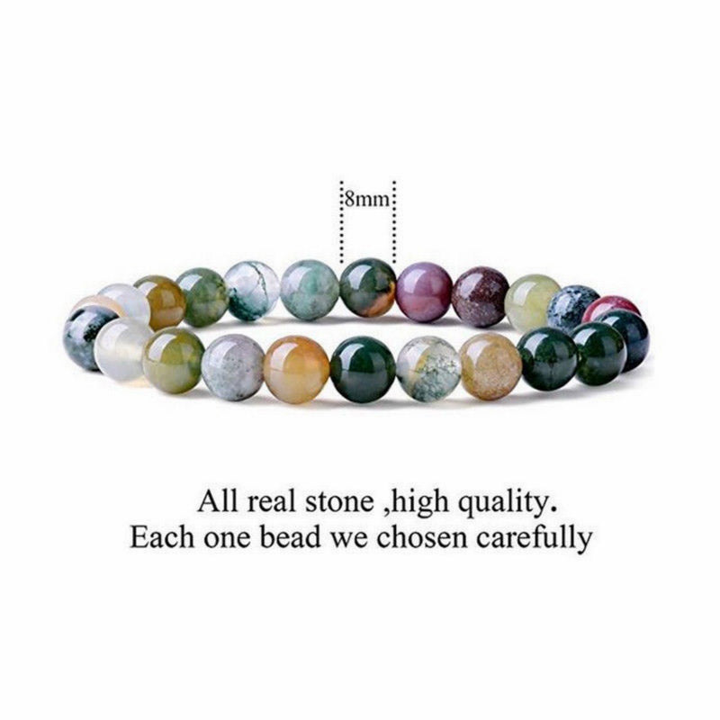 Wear FengShui  India Agate Beads Luck Yoga Bracelet