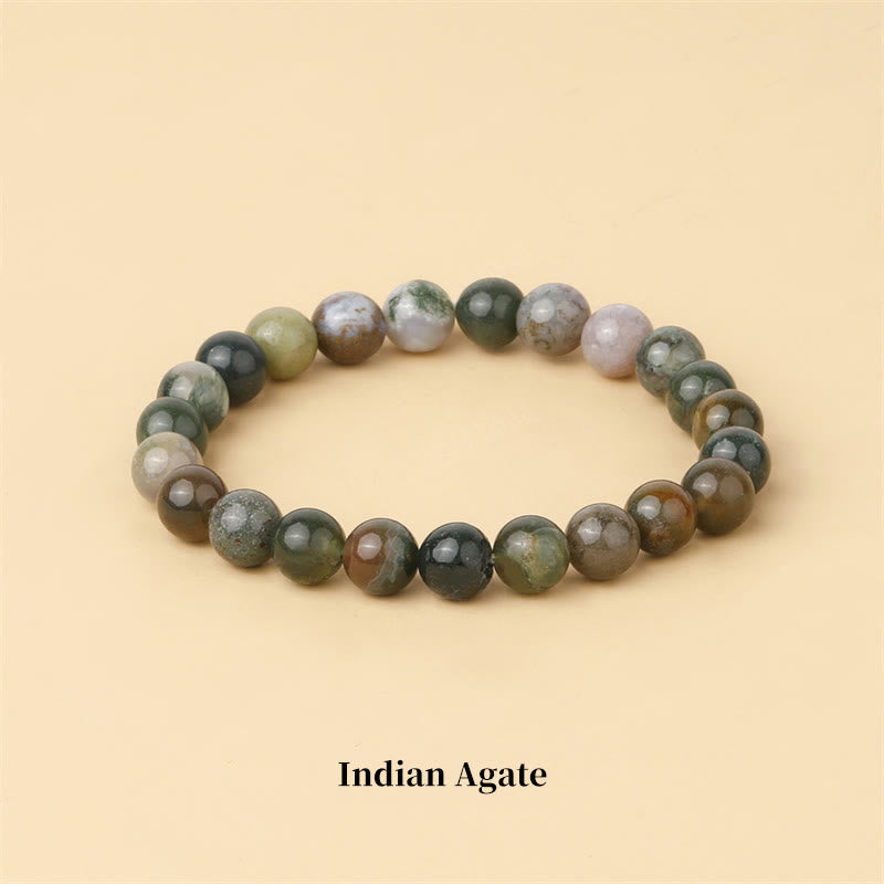 Wear FengShui Natural Stone Quartz Healing Beads Bracelet