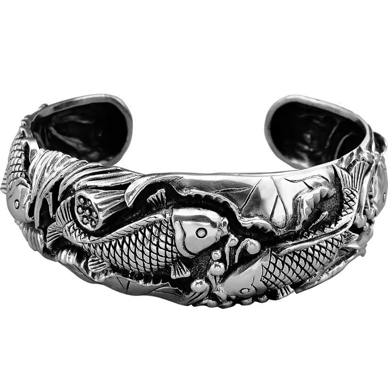 Wear FengShui Wear FengShui Koi Fish Lotus Luck Wealth Bracelet Bangle