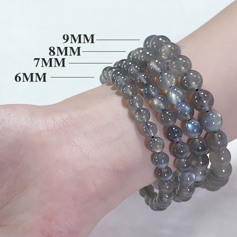 Wear FengShui Natural Moonstone Calm Positive Bracelet