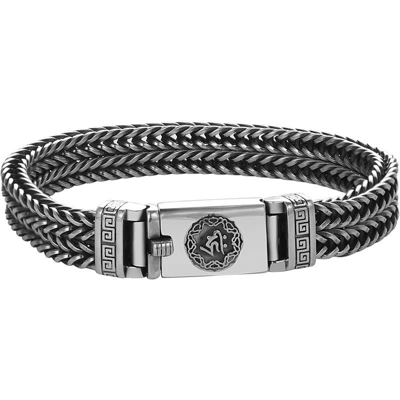 Wear FengShui Om Mani Padme Hum Purity Peace Braid Style Bracelet