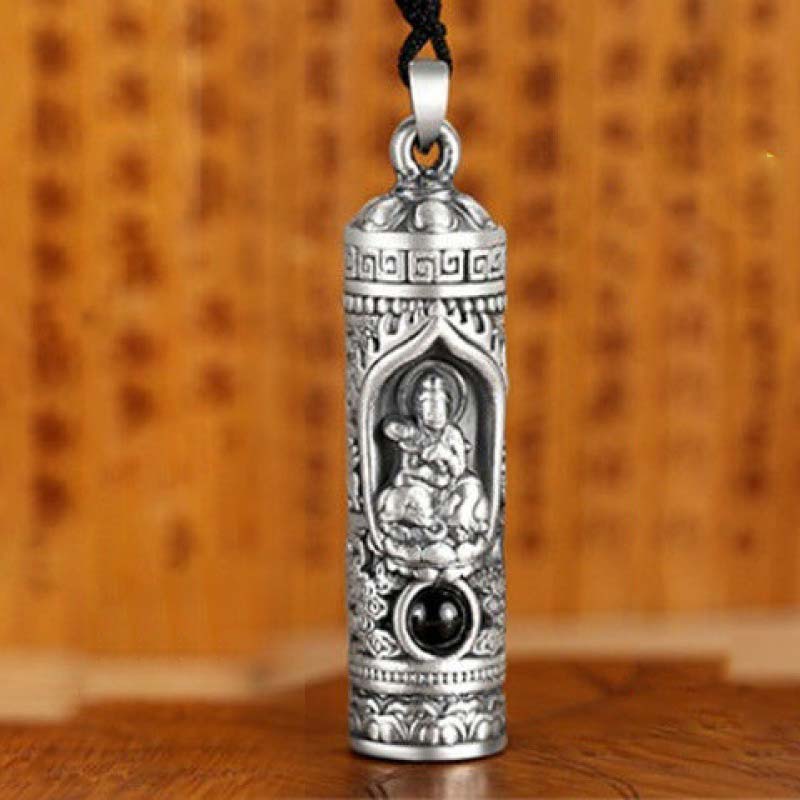 Wear FengShui Chinese Zodiac Natal Buddha Projection Prosperity Necklace Pendant