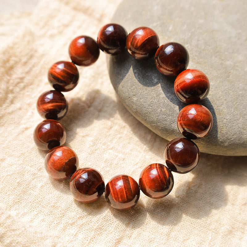 Wear FengShui Natural Tiger Eye Healing Bead Bracelet