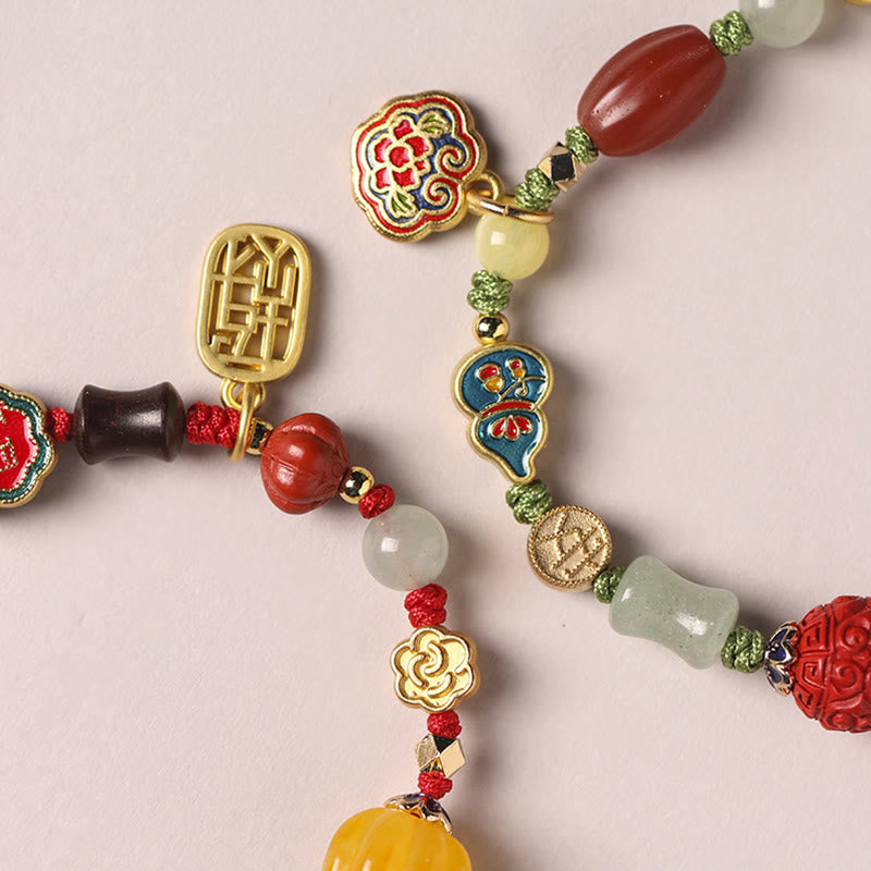 Wear FengShui Tibetan Auspicious Clouds Fortune Happiness Wealth Luck Bracelet