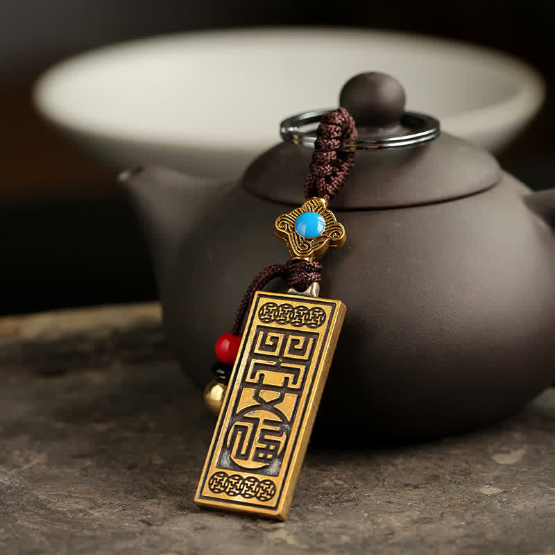 Wear FengShui Namo Amitabha Peace Blessing Keychain