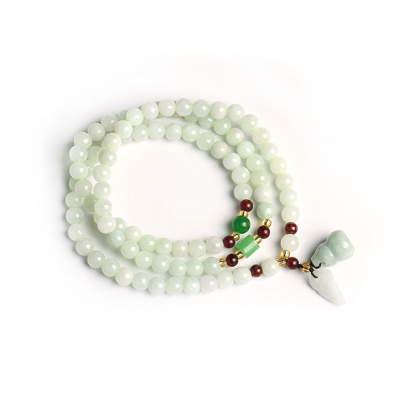 Wear FengShui Natural Jade Pixiu Buddha Abundance Bracelet