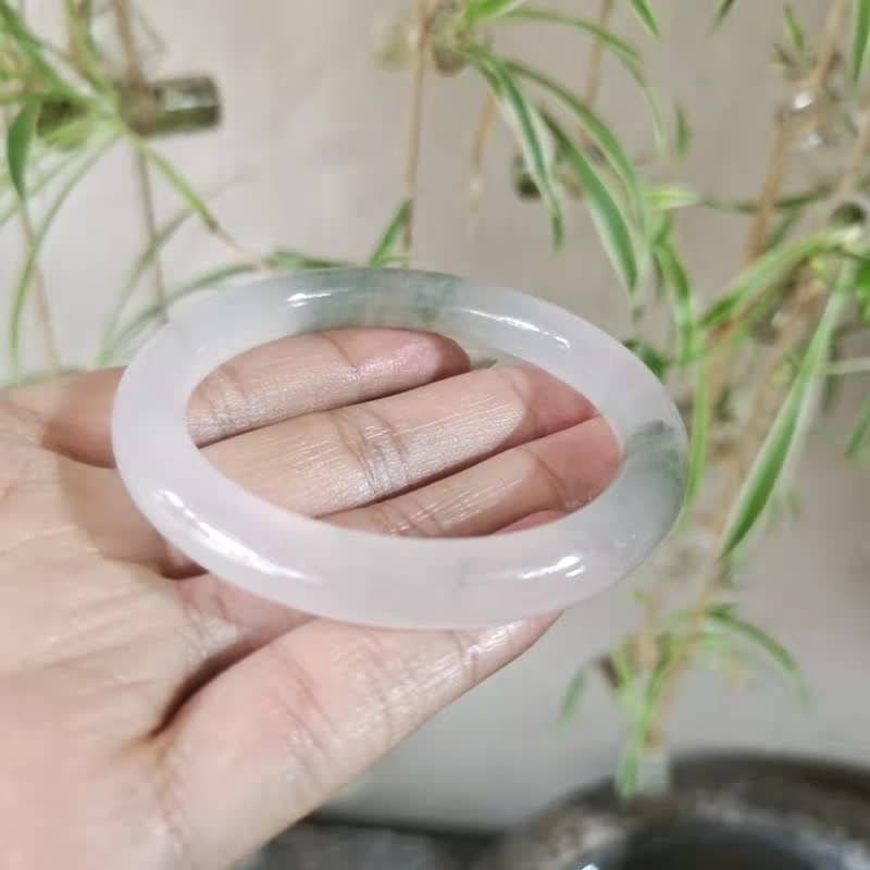 Wear FengShui Jade Abundance Luck Blessing Bracelet Bangle