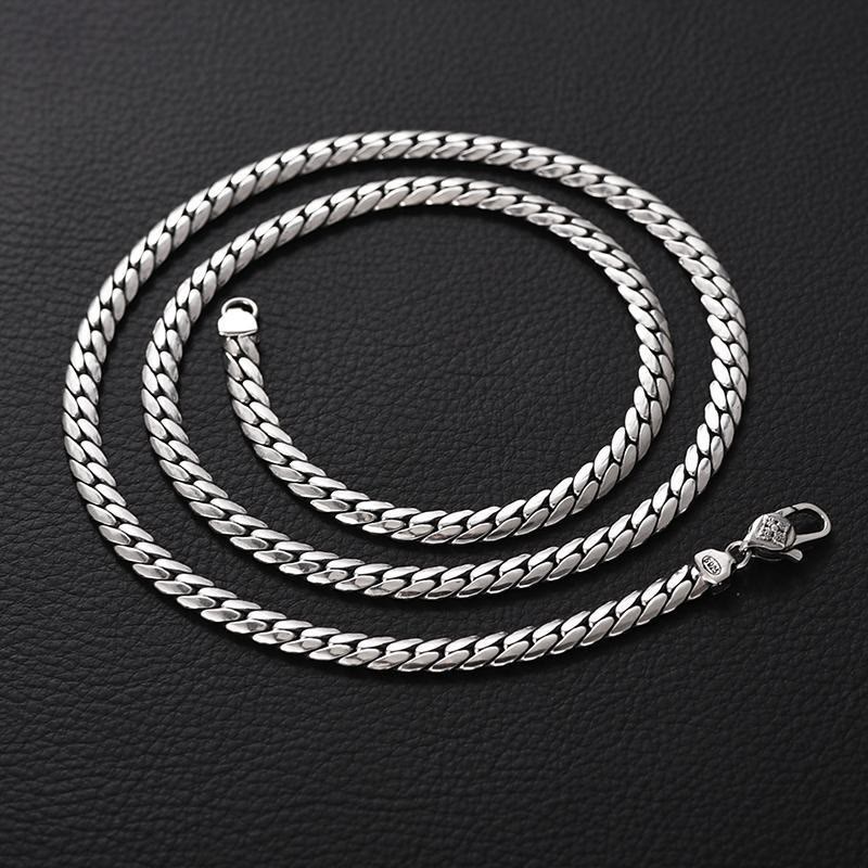Wear FengShui Double Dorje Vajra Strength Punk Copper Chain Bracelet Necklace