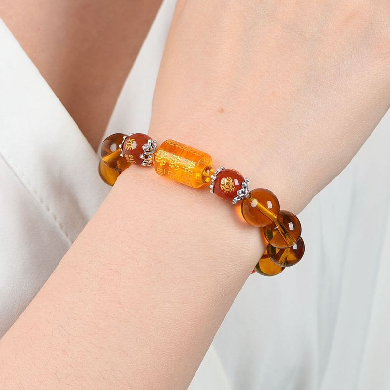 Wear FengShui Natural Citrine Fortune Happiness Bracelet