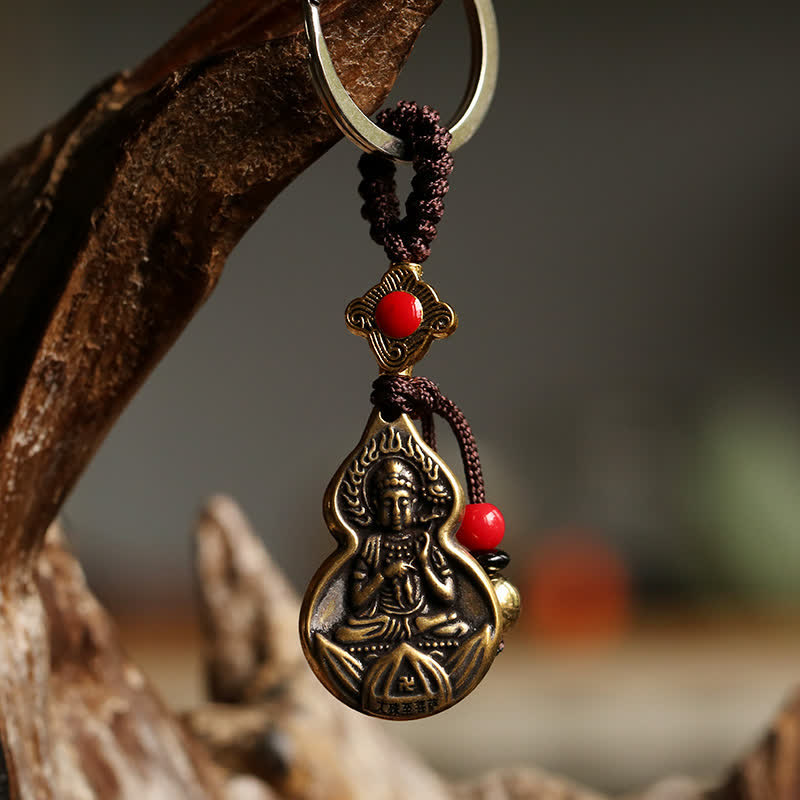 Wear FengShui  Mahasthamaprapta Bodhisattva Buddha Blessing Keychain