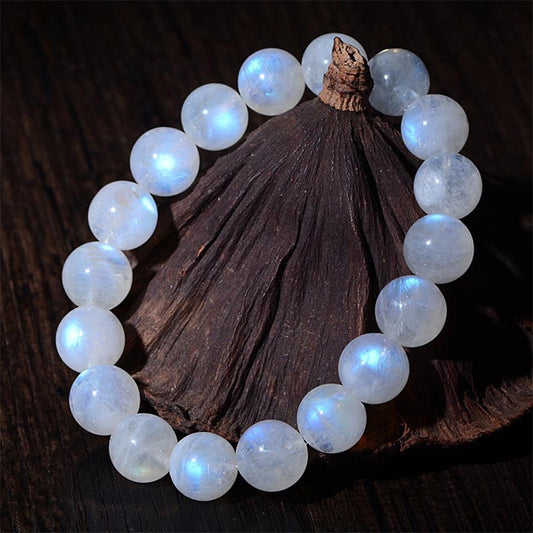 Wear FengShui Natural Moonstone Prosperity Bracelet