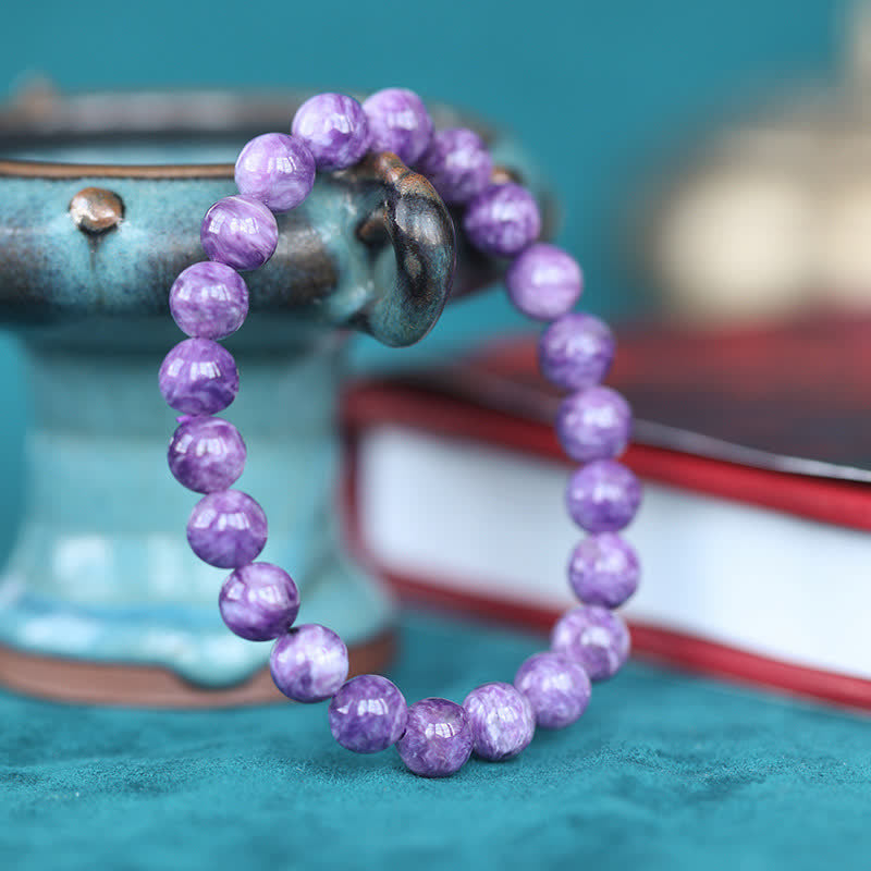 Wear FengShui Amethyst Crystal Positive Transformation Bracelet