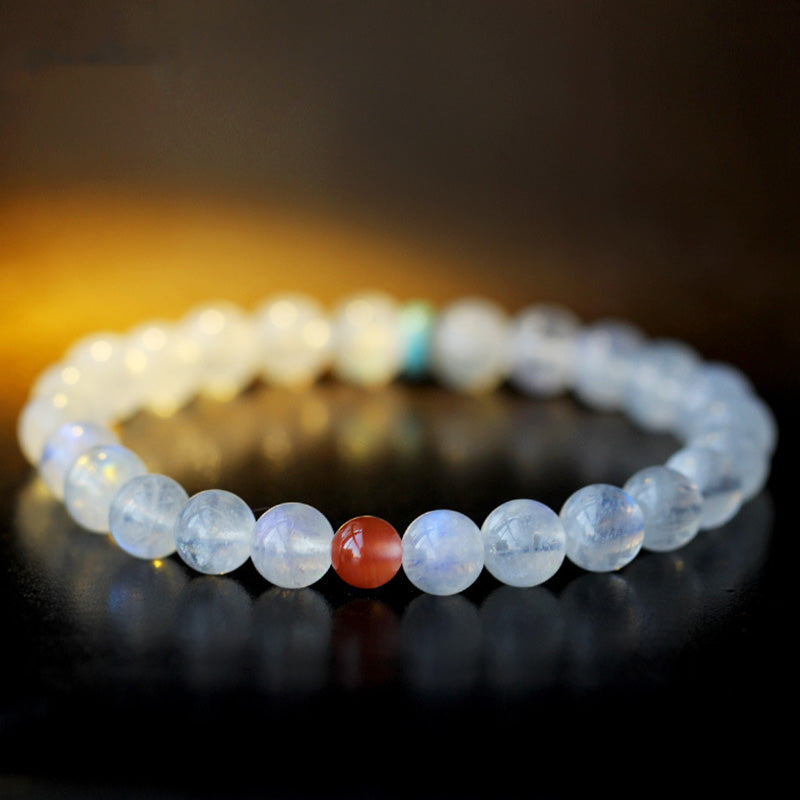 Wear FengShui Moonstone Calm Healing Positive Bracelet