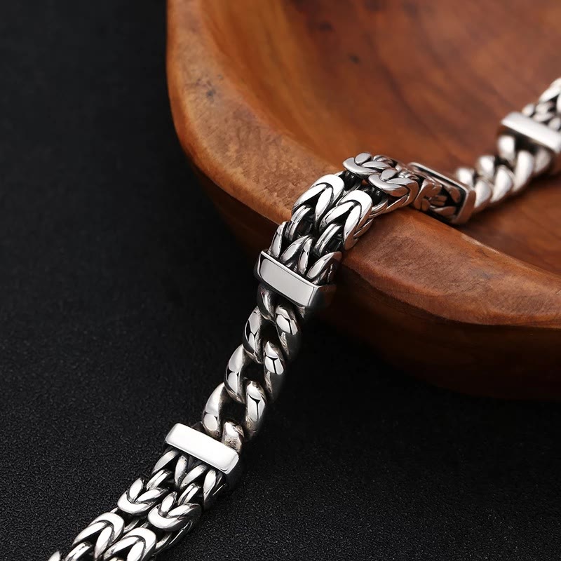 Wear FengShui Retro Chain Pattern Luck Healing Bracelet