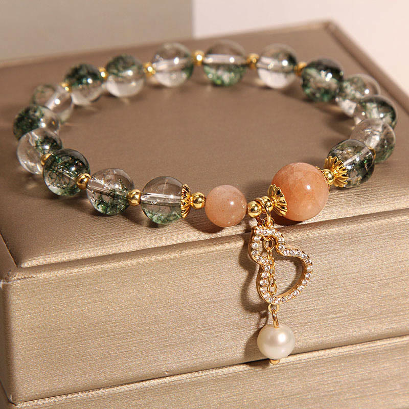Wear FengShui Green Phantom Gourd Charm Confidence Bracelet