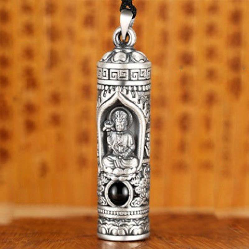 Wear FengShui Chinese Zodiac Natal Buddha Projection Prosperity Necklace Pendant