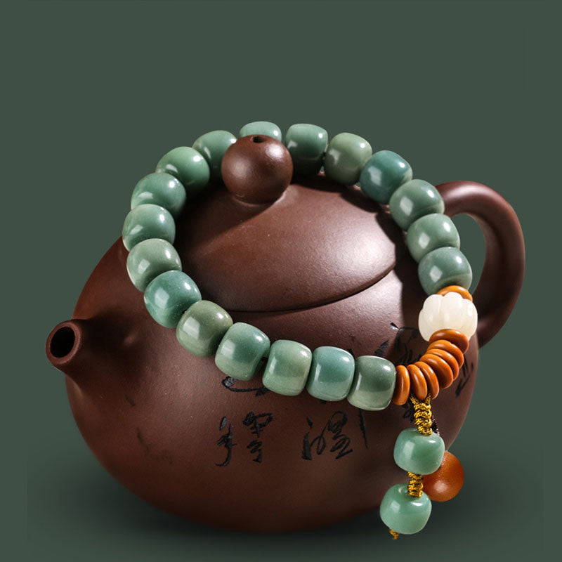 Wear FengShui Cyan Bodhi Seed Success Bracelet
