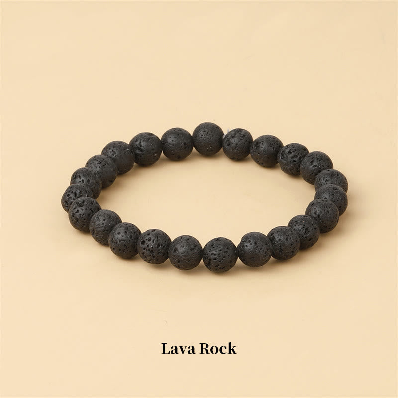 Wear FengShui Natural Stone Quartz Healing Beads Bracelet