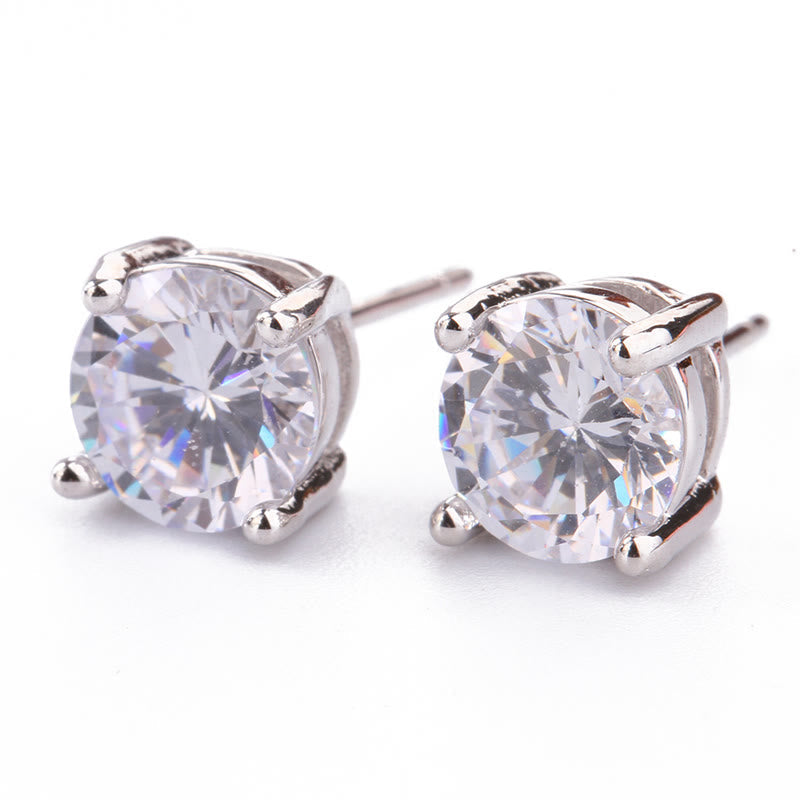 Wear FengShui Natural Various Gemstone Amethyst Love Earrings