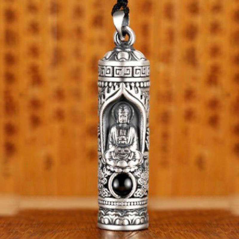 Wear FengShui Chinese Zodiac Natal Buddha Projection Prosperity Necklace Pendant