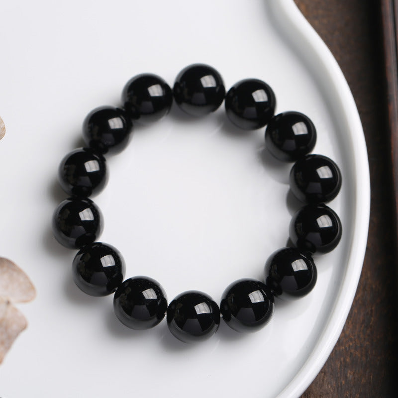 Wear FengShui Natural Black Onyx Fortune Bracelet