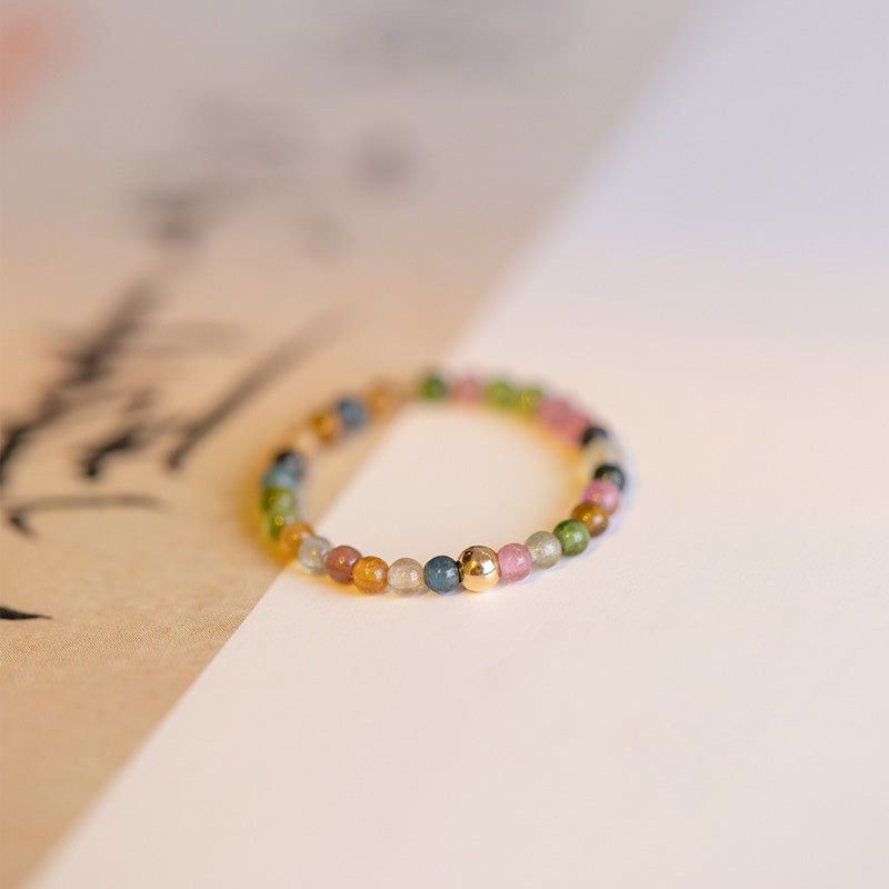 Wear FengShui Natural Tourmaline Positive Love Ring