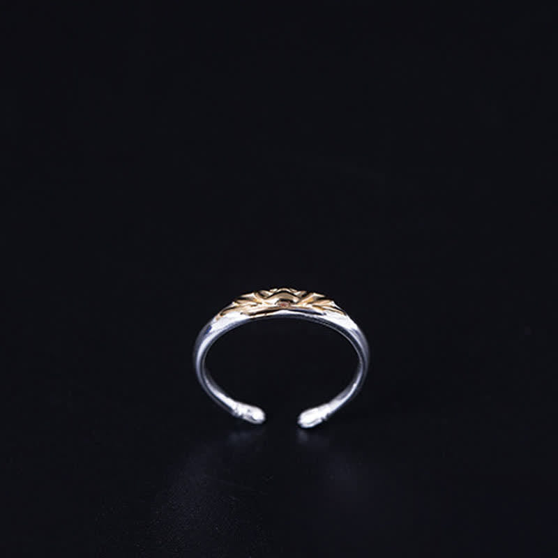 Wear FengShui 925 Sterling Silver Lotus Flower New Beginning Ring