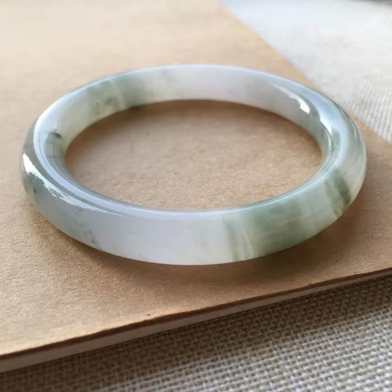Wear FengShui Jade Abundance Luck Blessing Bracelet Bangle