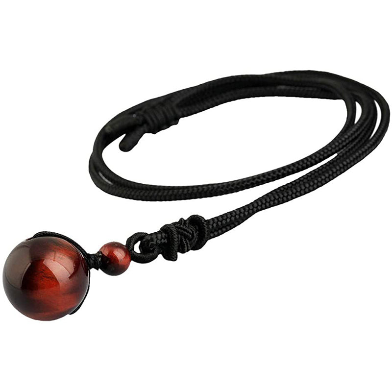 Wear FengShui Tibetan Tiger's Eye Protection Necklace