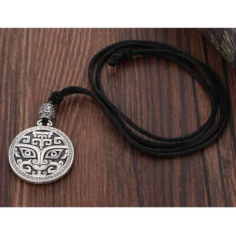 Wear FengShui Lucky FengShui Mythological Creature Taotie Wealth Necklace Pendant