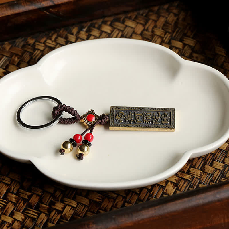 Wear FengShui Namo Amitabha Peace Blessing Keychain
