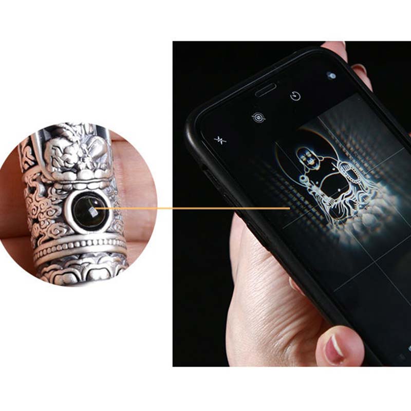 Wear FengShui Chinese Zodiac Natal Buddha Projection Prosperity Necklace Pendant