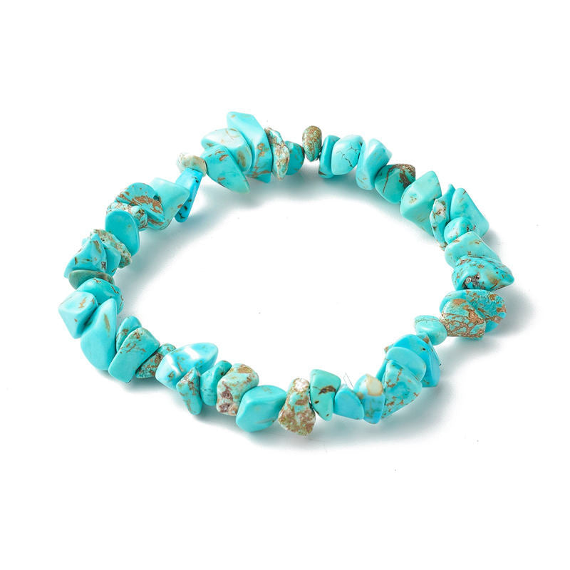 Wear FengShui Amethyst Lazurite Various Crystal Stone Healing Positive Bracelet