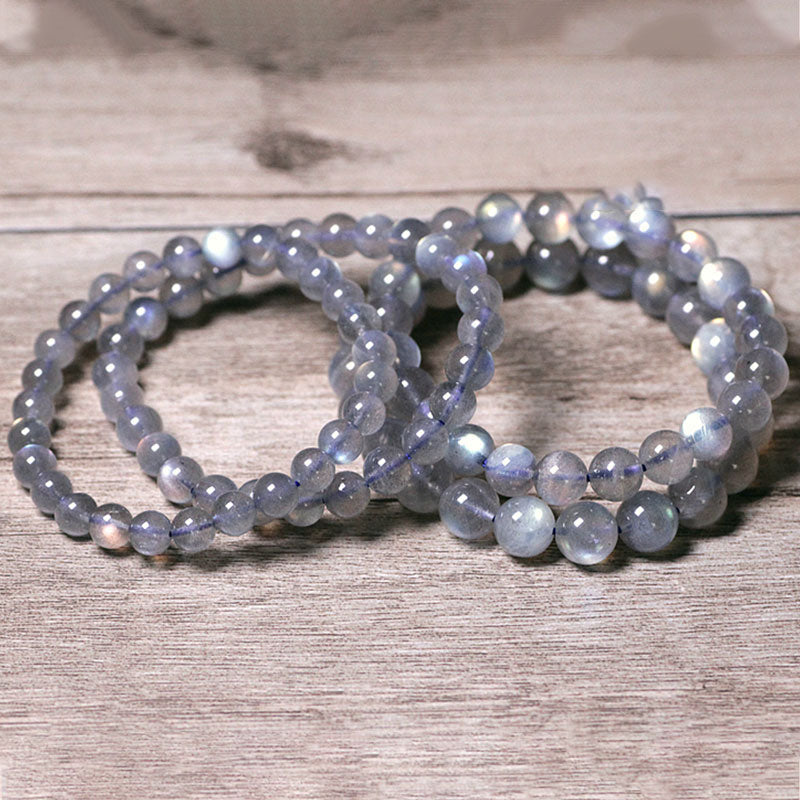 Wear FengShui Natural Moonstone Calm Positive Bracelet