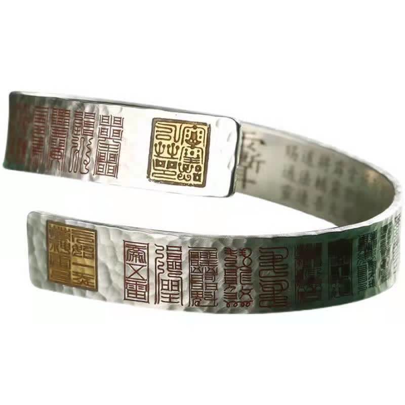 Wear FengShui Letters Copper Balance Healing Cuff Bracelet Bangle