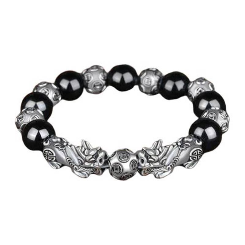 Wear FengShui Tibetan FengShui PiXiu Obsidian Bracelet