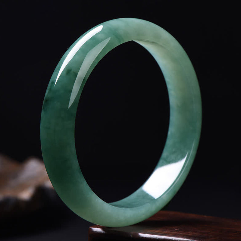 Wear FengShui Jade Abundance Luck Healing Bangle Bracelet