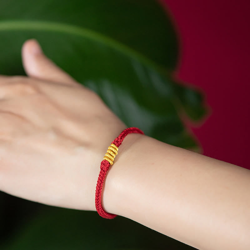 Wear FengShui Handcrafted King Kong Knot Luck Protection Braid Rope Bracelet
