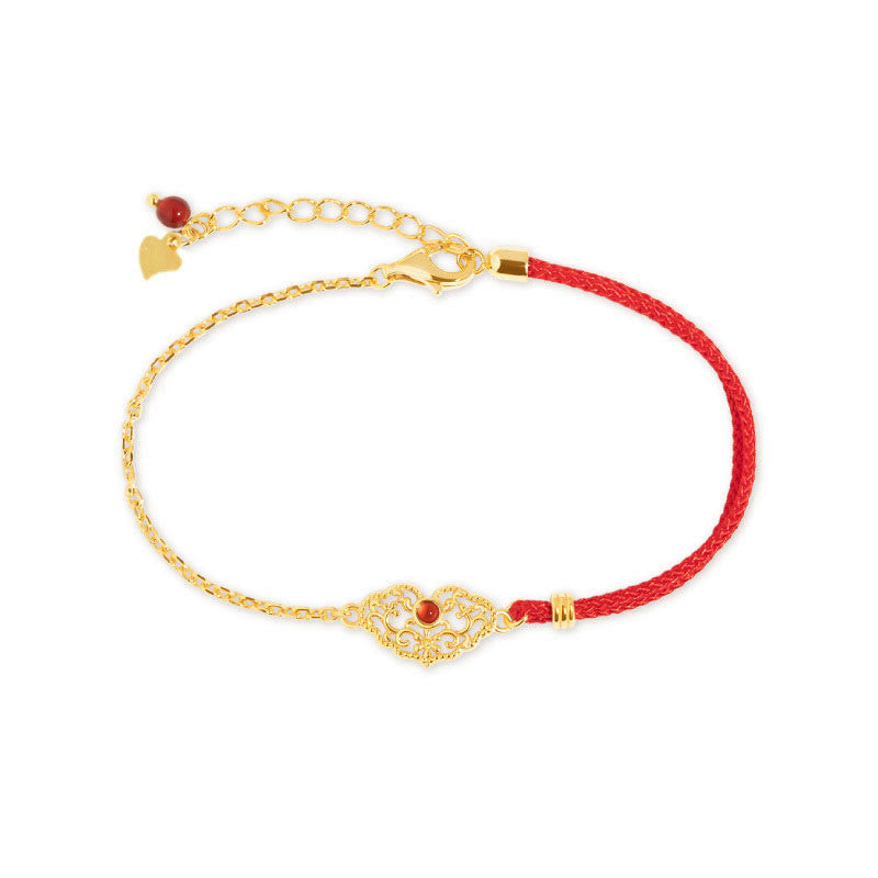 Wear FengShui Lock of Good Wishes Luck Strength Chain Bracelet