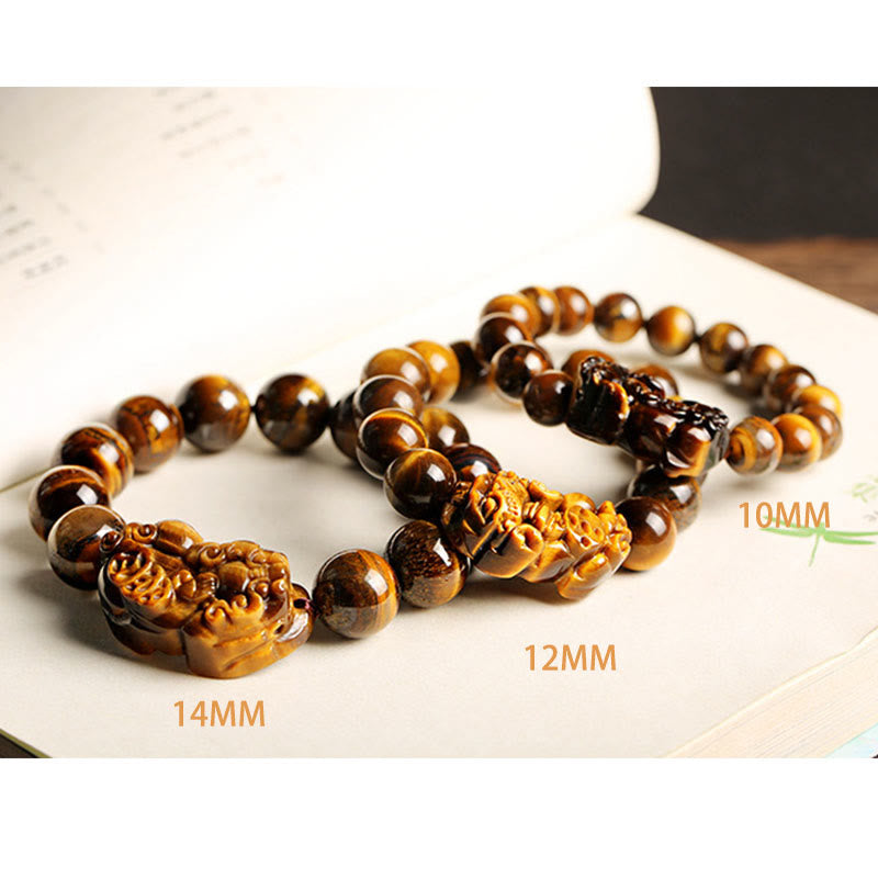 Wear FengShui Natural Tiger Eye Wealth Bracelet