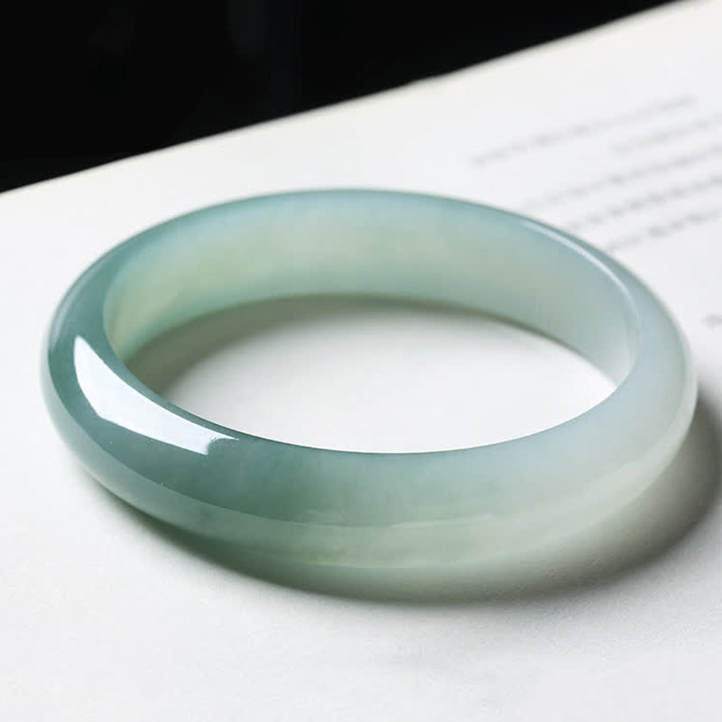 Wear FengShui Jade Abundance Luck Healing Bangle Bracelet